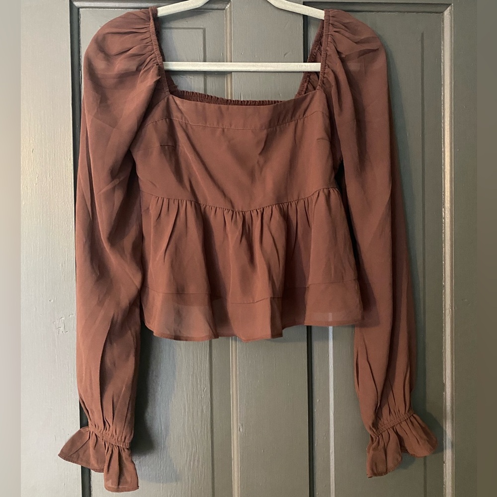 Abercrombie & Fitch Women’s Square Neck Flowy Top Size Small